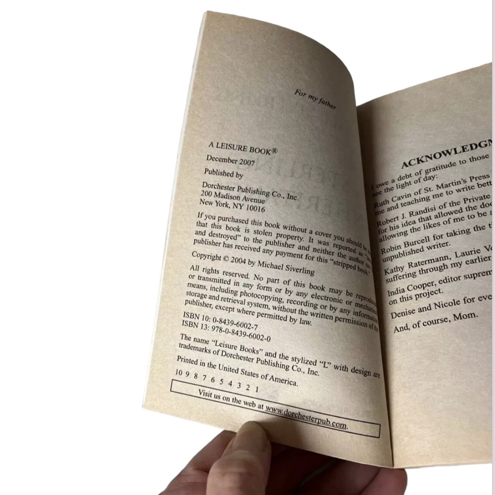 The Sterling Inheritance Paperback Book - Picture 3 of 8